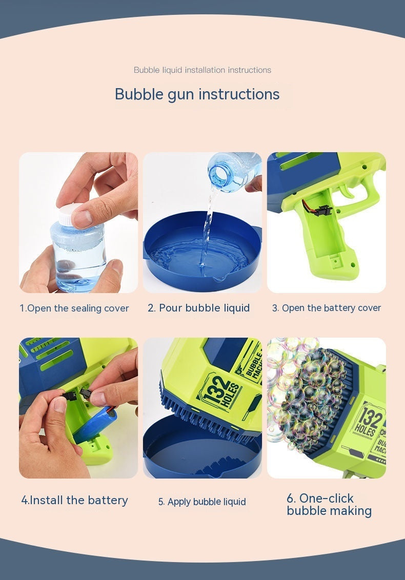 Bubble Machine Electric Children's Toy Stand