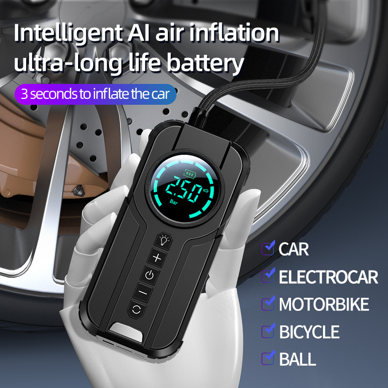 Automobile Emergency Start Power Source Inflatable Integrated