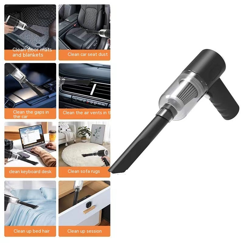 3 in 1 Portable Vacuum Cleaner Duster Blower Air Pump Wireless Handheld Clean Microscopic dust Like Car, Home, Computer, Laptop, Flower, Mirror Vehicle Interior Cleaner