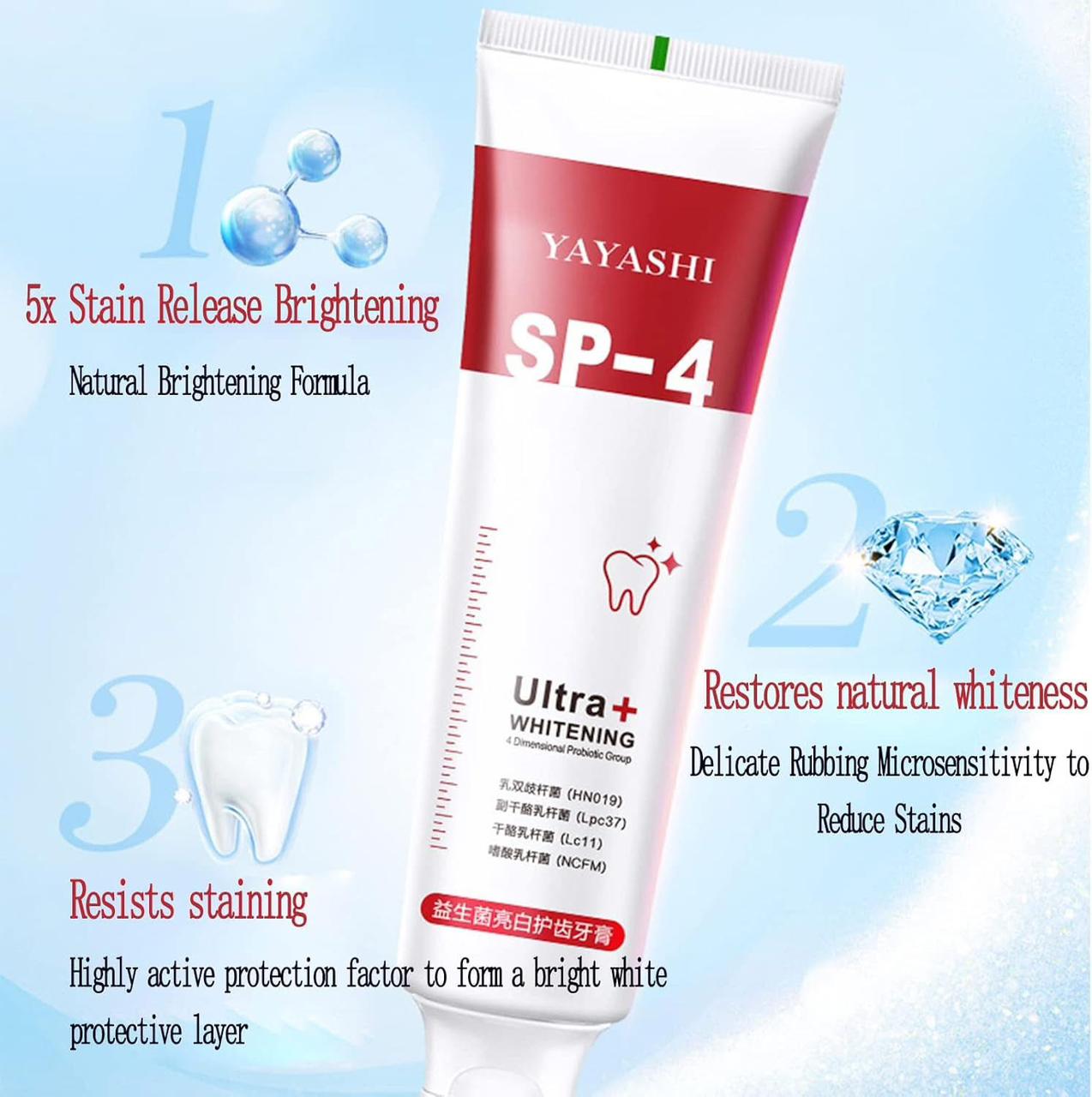 SP-4 Probiotics Brightening Toothpaste