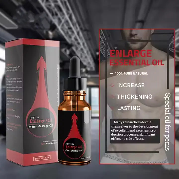 10ml Men Dig Penis Enlargement Oil for Men Quick Erection Massage Dick Enlarge Oil