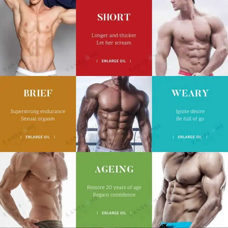 10ml Men Dig Penis Enlargement Oil for Men Quick Erection Massage Dick Enlarge Oil