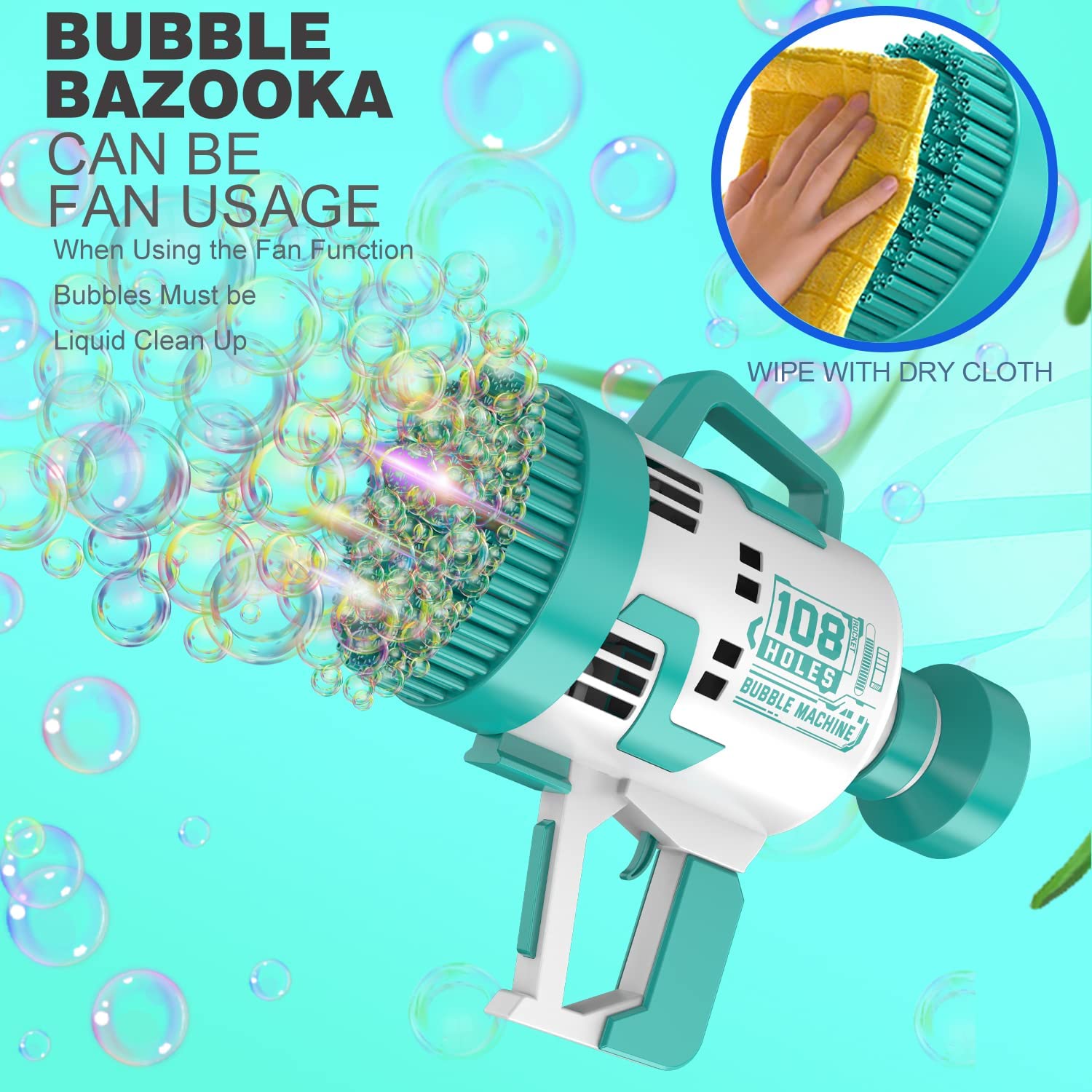 48 Holes Bubble Gun