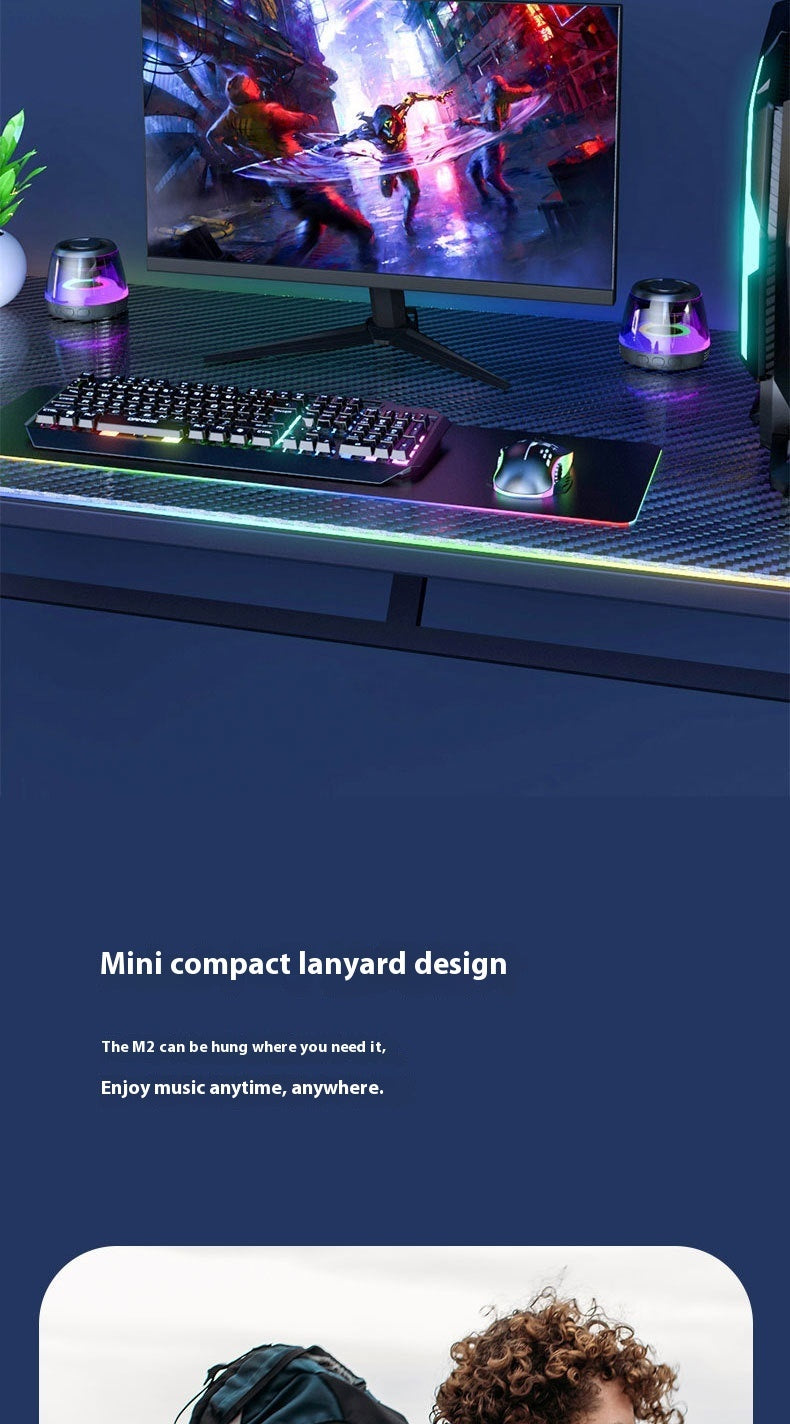 Portable Wireless Light Bluetooth Magnetic Mini Speaker