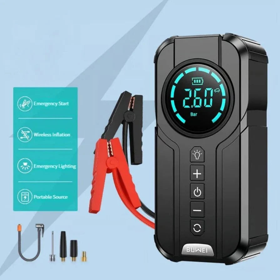 Automobile Emergency Start Power Source Inflatable Integrated