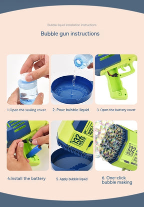 Bubble Machine Electric Children's Toy Stand