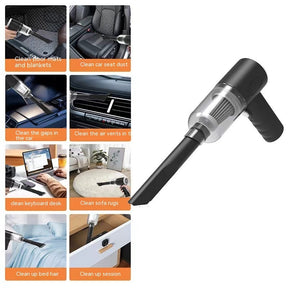 3 in 1 Portable Vacuum Cleaner Duster Blower Air Pump Wireless Handheld Clean Microscopic dust Like Car, Home, Computer, Laptop, Flower, Mirror Vehicle Interior Cleaner