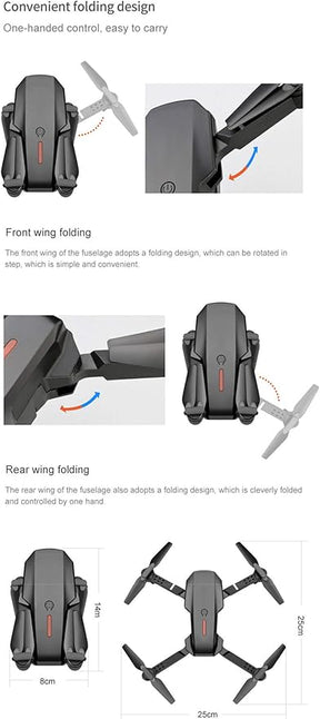 E88 Pro Drone with 4K HD Dual Camera/WiFi FPV