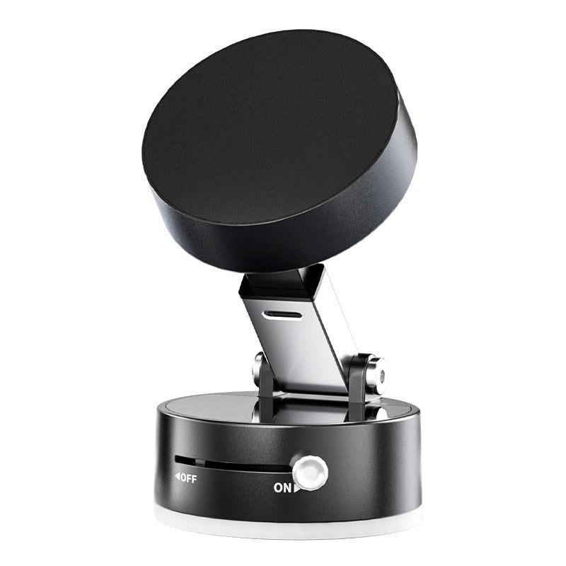 Foldable Magnetic Vacuum Car Phone Holder