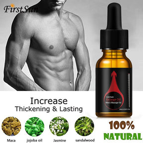 10ml Men Dig Penis Enlargement Oil for Men Quick Erection Massage Dick Enlarge Oil