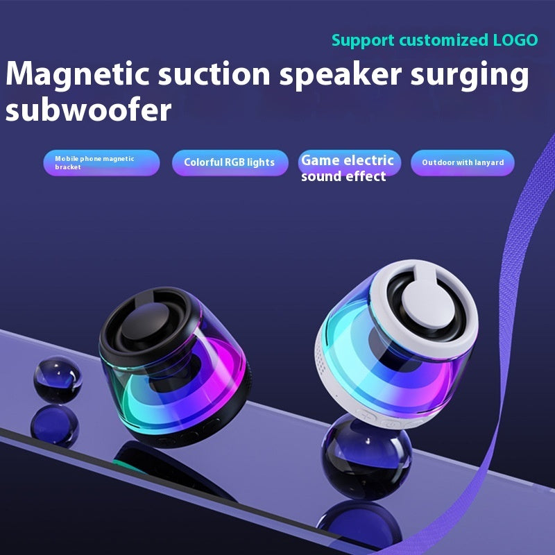 Portable Wireless Light Bluetooth Magnetic Mini Speaker