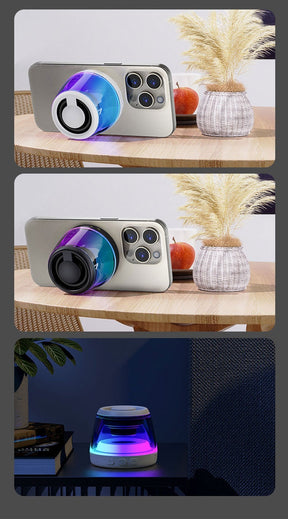 Portable Wireless Light Bluetooth Magnetic Mini Speaker