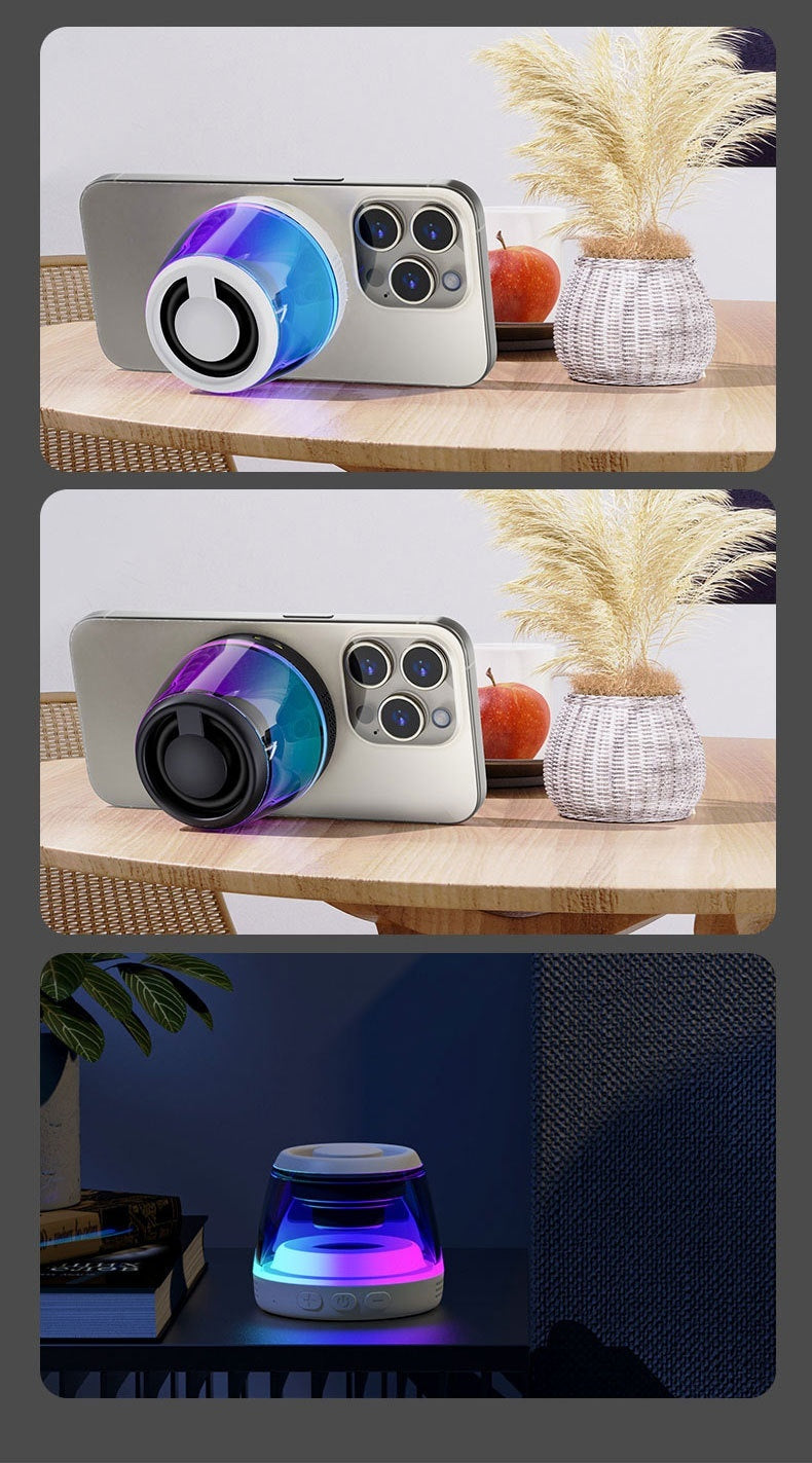 Portable Wireless Light Bluetooth Magnetic Mini Speaker